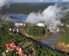 04/2019 - Foz do Iguaçu - Cataratas Foto: José Fernando Ogura/ANPr