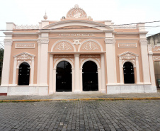 Centro histórico de Antonina, litoral do Paraná. N/F: teatro municipal de Antonina.Antonina, 18-01-20.Foto: Arnaldo Alves / AEN.