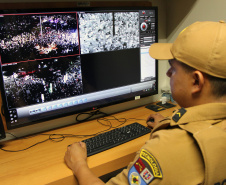 Segurança Pública aplica tecnologia e reforça efetivos para acompanhamento das festas de Carnaval no Litoral  -  Curitiba, 21/02/2020  -  Foto: Divulgação SESP