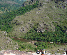 O Parque Estadual do Guartelá, em Tibagi, nos Campos Gerais, tem como principal atrativo o Canyon do Rio Iapó, o sexto maior em extensão do planeta. Foto: Prefeitura de Tibagi