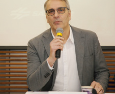 Coordenador do projeto Stephan Fuchs, do Instituto de Tecnologia de Karlsruhe (KIT)
Foto: Luiz Arnaldo Lima
