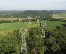 Linha de energia entre Paraná e São Paulo é liberada para operação.Foto:Copel
