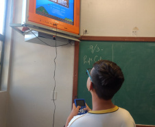 Professores podem abordar jogos eletrônicos em sala. Foto:SEED