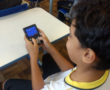 Professores podem abordar jogos eletrônicos em sala. Foto:SEED