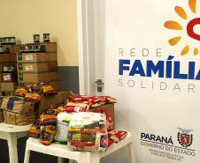 Doações destinadas a entidades sociais prioritárias começam a ser recebidas pela Rede Família Solidária
. Foto:SEJUF