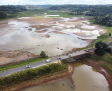 Levantamento do Simepar apontou que nove cidades, de quase todas as regiões do Estado, tiveram chuvas bem abaixo da média histórica entre os meses de junho de 2019 a março de 2020. Redução média na precipitação foi de 33% nos municípios pesquisados.08/04/2020 - Foto: Geraldo Bubniak/AEN