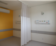 Instalações do Hospital Regional de Ivaiporã que terá 104 leitos, sendo 10 reservados para Unidade de Terapia Intensiva (UTI), centro cirúrgico e enfermarias.  Ivaipora, 14/04/2020 - Foto: Geraldo Bubniak/AEN