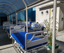 Doações transformam atendimento do Hospital Regional do Litoral e fazem da unidade referência para tratamento da Covid-19.Foto:SESA