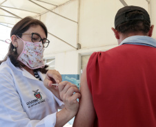 Última etapa da vacinação contra a gripe segue até 5 de junho. FOTO: Cláudio Neves