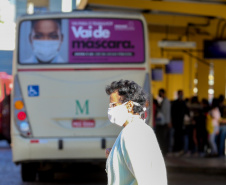 Vigilâncias sanitárias serão responsáveis por fiscalizar uso de máscaras. Foto: Geraldo Bubniak/AEN