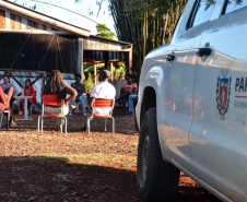 O Governo do Estado reforça o atendimento a comunidades tradicionais neste período de pandemia do coronavírus. Neste mês estão sendo entregues cerca de 1800 cestas básicas a famílias indígenas, quilombolas, ribeirinhos, ilhéus e pescadores artesanais da região Oeste do Paraná. Foto:Neelson Andrade/SUDIS