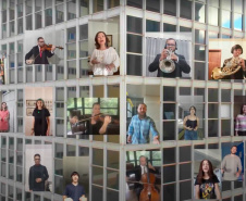 Orquestra Sinfônica do Paraná faz 35 anos e celebra de forma virtual. Foto: Reprodução Youtube