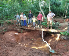 Proteção de nascentes contribui para a conservação da água. Foto:IDR Paraná