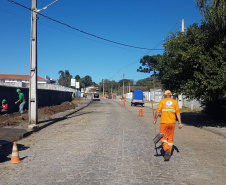 SESP retira todos os veículos do pátio da Delegacia de Piraquara. Foto:SESP