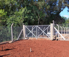 Seguem em ritmo acelerado as obras de interligação do novo poço em Pranchita, no Sudoeste do Estado.. Foto:Sanepar