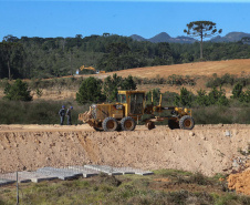 Construção da Barragem do Miringuava ? São José dos Pinhais   28/05/2020 - Foto: Geraldo Bubniak/AEN