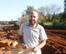 obra entre Irere e LondrinaFoto Gilson Abreu