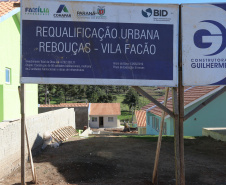 Requalificacao Urbana Reboucas - Vila Facao -  53 casas populares que estão sendo construídas pelo Governo do Paraná em Rebouças  -  Foto: Geraldo Bubniak/AEN