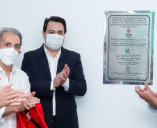 O governador Carlos Massa Ratinho Junior entregou nesta segunda-feira (13) dez novos leitos de Unidade de Terapia Intensiva (UTI) para o Hospital Cemil, em Umuarama, no Noroeste do Estado. 