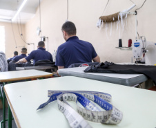 Mais de 29% dos presos trabalham no Paraná
-Foto: Gilson Abreu/AEN