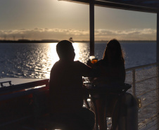 04/2019 - Foz do Iguaçu - Catamaran - Lago de Itaipu.  Foto: José Fernando Ogura/AEN