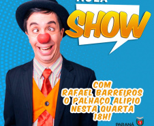 Aula Show da semana terá palhaço-educador. Foto:SEED