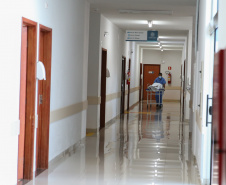 Hospital Santa Clara, em Colorado, na região Norte do Paraná.   03/08/2020 -  Foto: Geraldo Bubniak/AEN