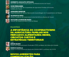 Coopera Paraná realiza evento online sobre desafios de comercialização. Imagem:SEAB