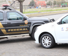 Porto de Paranaguá tem simulado de segurança da Polícia Federal. Foto: Polícia Federal