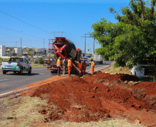 Obras do Contorno Sul de Maringa sao  11,8 km de extensão entre as PR-317 e a BR-376. Recuperacao emergencial do pavimento.  -  04/08/2020 -  Foto: Geraldo Bubniak/AEN