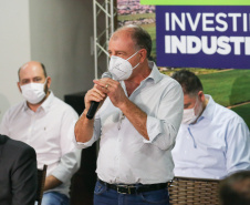 O governador Carlos Massa Ratinho Junior libera, nesta quinta-feira (15), recursos para a instalação da Cidade Industrial de Londrina