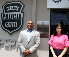 Nova sede da Corregedoria da Polícia Civil de Maringá é inaugurada.Foto: SESP