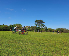 Campos Gerais tem potencial para atividades de cicloturismo. Foto:SEDEST