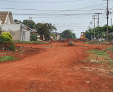 Pavimentação transforma realidade de bairros de Assis Chateaubriand. Jardim Araça.