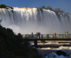 04/2019 - Foz do Iguaçu - Cataratas Foto: José Fernando Ogura/AEN