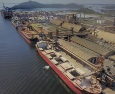  Investimentos públicos e privados ampliam capacidade do Porto de Paranaguá. Foto: José Fernando Ogura/AEN