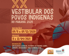 Vestibular dos Povos Indígenas já está com inscrições abertas. Imagem SETI