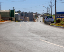 Pavimentação de Vias amplia o desenvolvimento em Apucarana.Foto Gilson Abreu/AEN