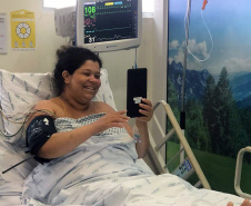 Saúde do Paraná aderiu a projeto que permite comunicação digital entre pacientes e familiares. Foto: CTH