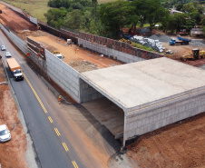 Projeto de duplicação da PR-445 entre Irerê e Mauá da Serra. Foto:DER