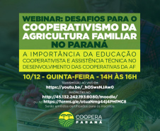 Coopera Paraná promove evento sobre educação cooperativista e assistência técnica