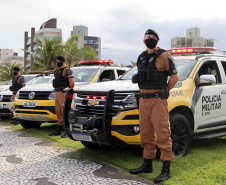 Segunda etapa da Operação Sinergia tem mais de 4 mil policiais nas ruas para combater crimes e fiscalizar o cumprimento do decreto do estado
. Foto:SESP