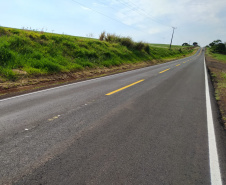 Serviços de conservação em três rodovias atendem Borrazópolis. Foto:DER