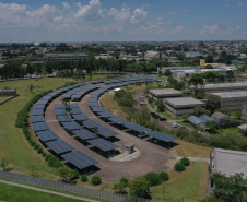 Copel e UFPR inauguram usina solar fotovoltaica em Curitiba
. Foto: Alessandro Vieira/AEN