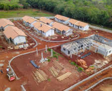 Volume de casa populares entregues no Paraná dobrou em 2020
foto AEN