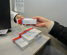 Assistência Farmacêutica descentraliza serviços e amplia acesso de usuários.Foto: Geraldo Bubniak/AEN