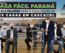 CURITIBA - 13-01-2021 - Governador Carlos Massa Ratinho Junior, lança o programa Casa Fácil Paraná. Foto: Jonathan Campos/AEN