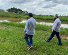 O secretário estadual do Desenvolvimento Sustentável e do Turismo, Márcio Nunes, percorreu, nesta semana, as margens do Rio Paraná, no Oeste do Estado, para identificar potenciais de turismo em água doce. Foto:SEDEST