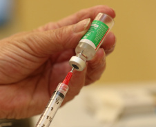 150,4 mil paranaenses já receberam a primeira dose da vacina .Foto: Geraldo Bubniak/AEN