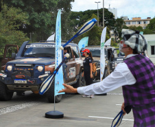 Chegada da 27ª edição do Rallye Transparaná, no Palácio Iguaçu, em Curitiba  -  Curitiba, 20/02/2021  -  Foto: José Fernando Ogura/AEN
